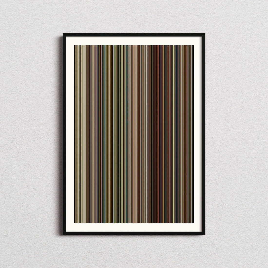 Dallas Buyers Club Movie Barcode Poster - Barcode Only