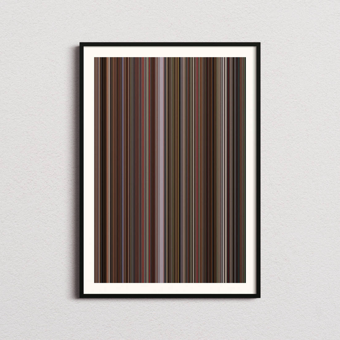 Damien – Omen II Movie Barcode Poster - Barcode Only