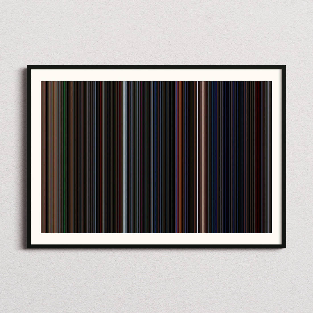 Das Boot Movie Barcode Poster - Barcode Only