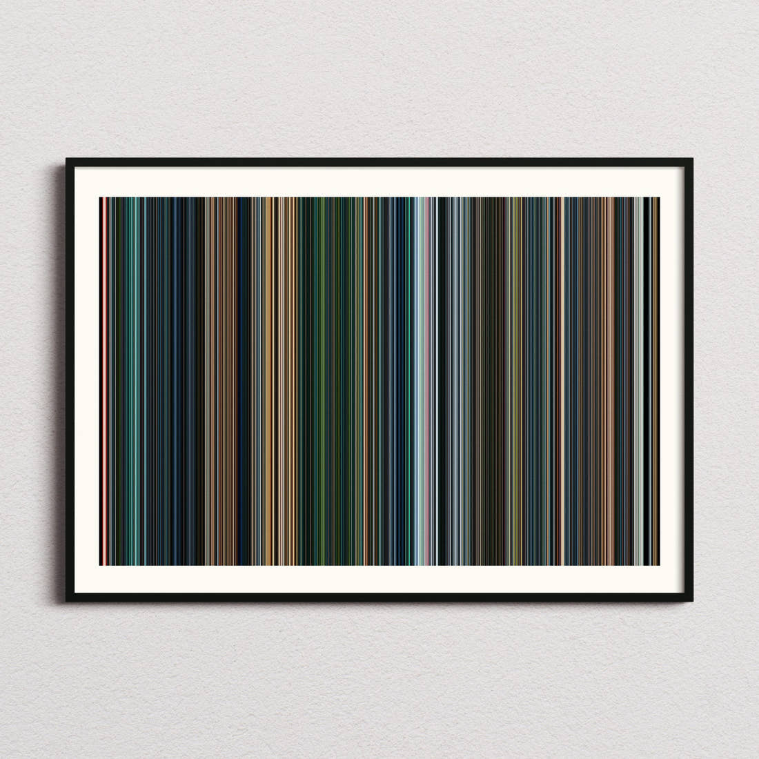 Deadpool 2 Movie Barcode Poster - Barcode Only
