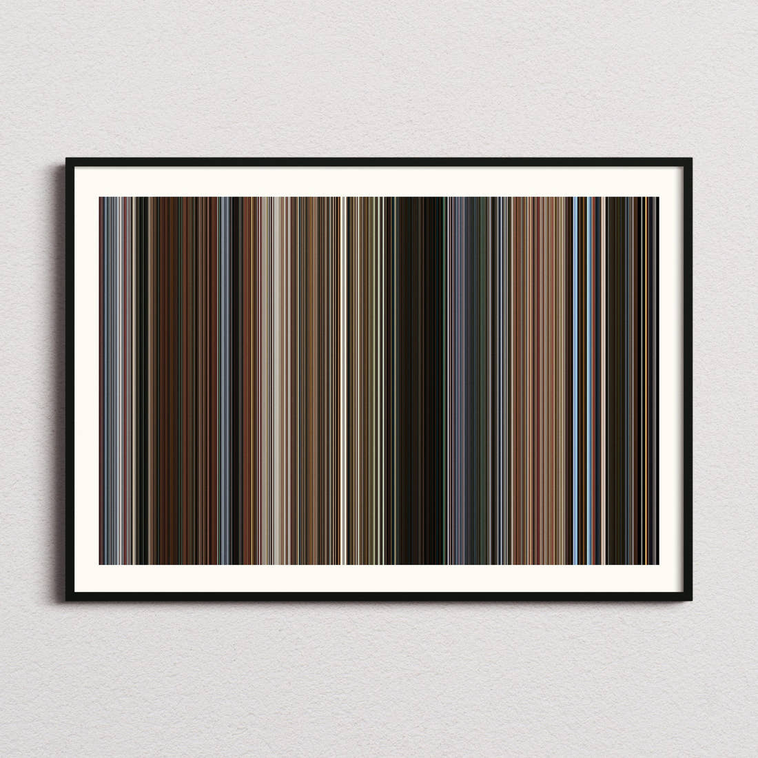 Deadpool & Wolverine Movie Barcode Poster - Barcode Only