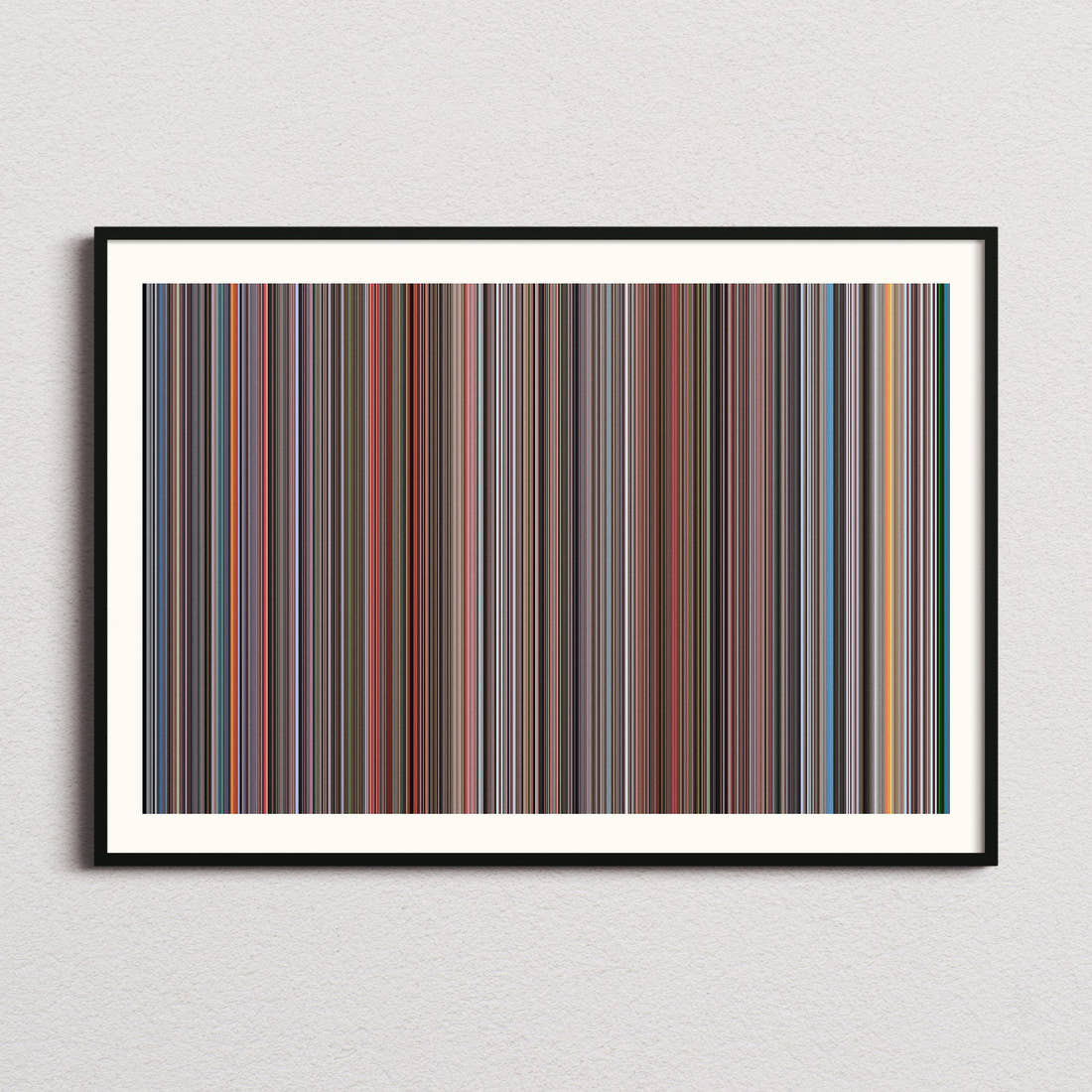 Death Race 2000 Movie Barcode Poster - Barcode Only
