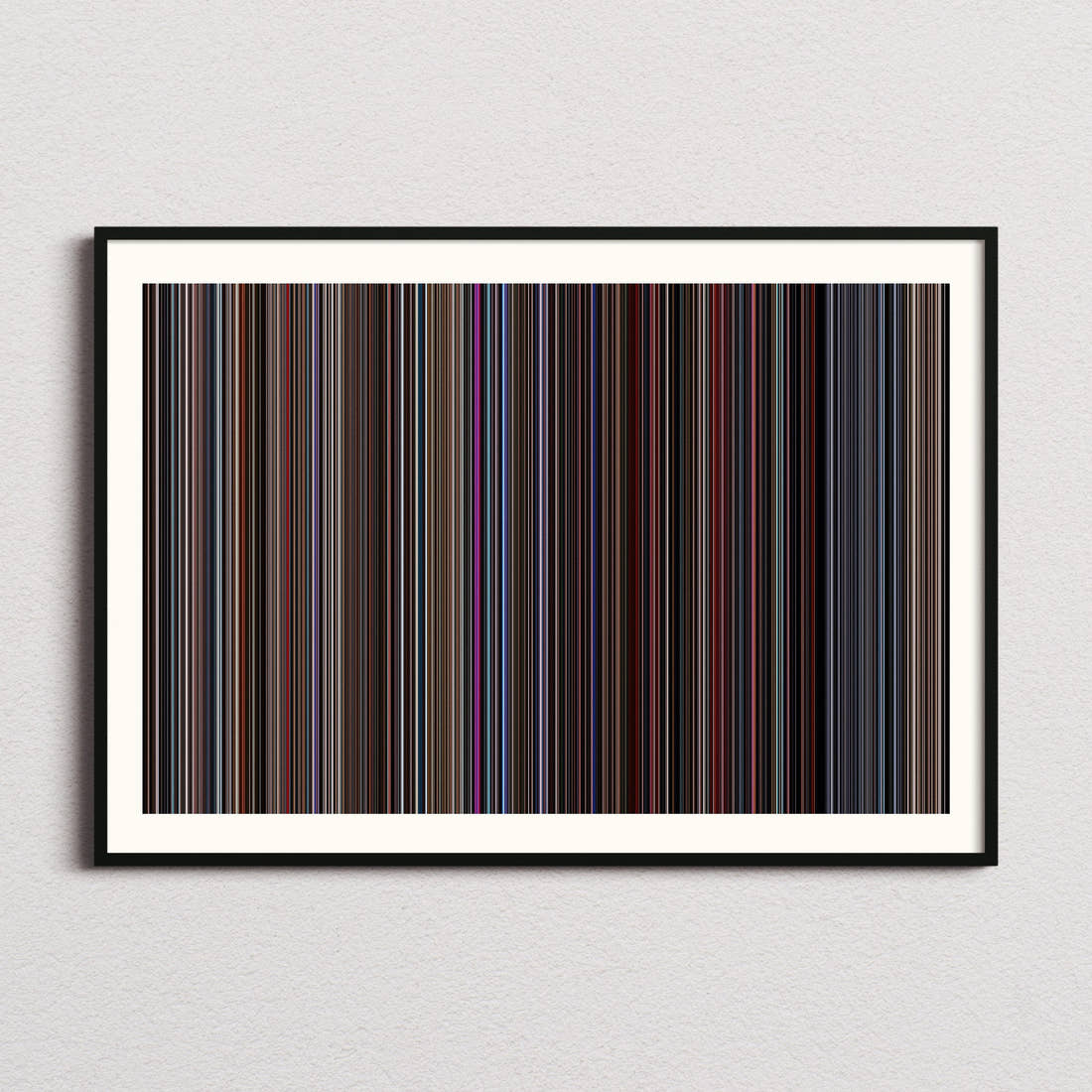 Deep Cover Movie Barcode Poster - Barcode Only