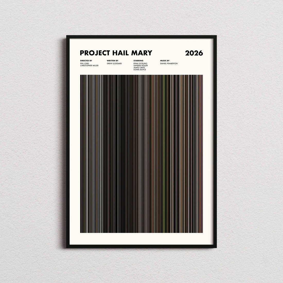 Deep Cover Movie Barcode Poster - Barcode Only