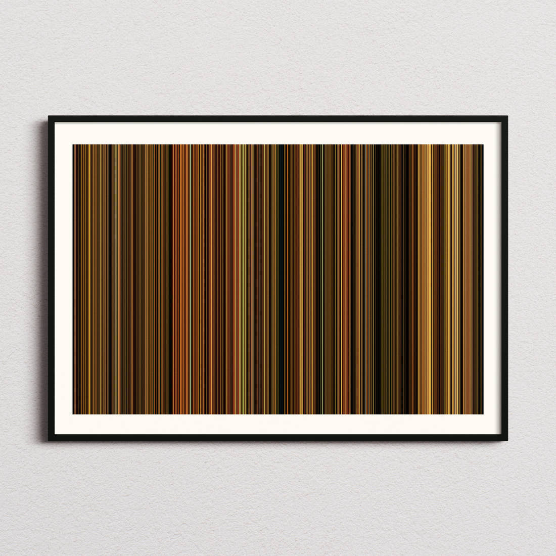 Delicatessen Movie Barcode Poster - Barcode Only