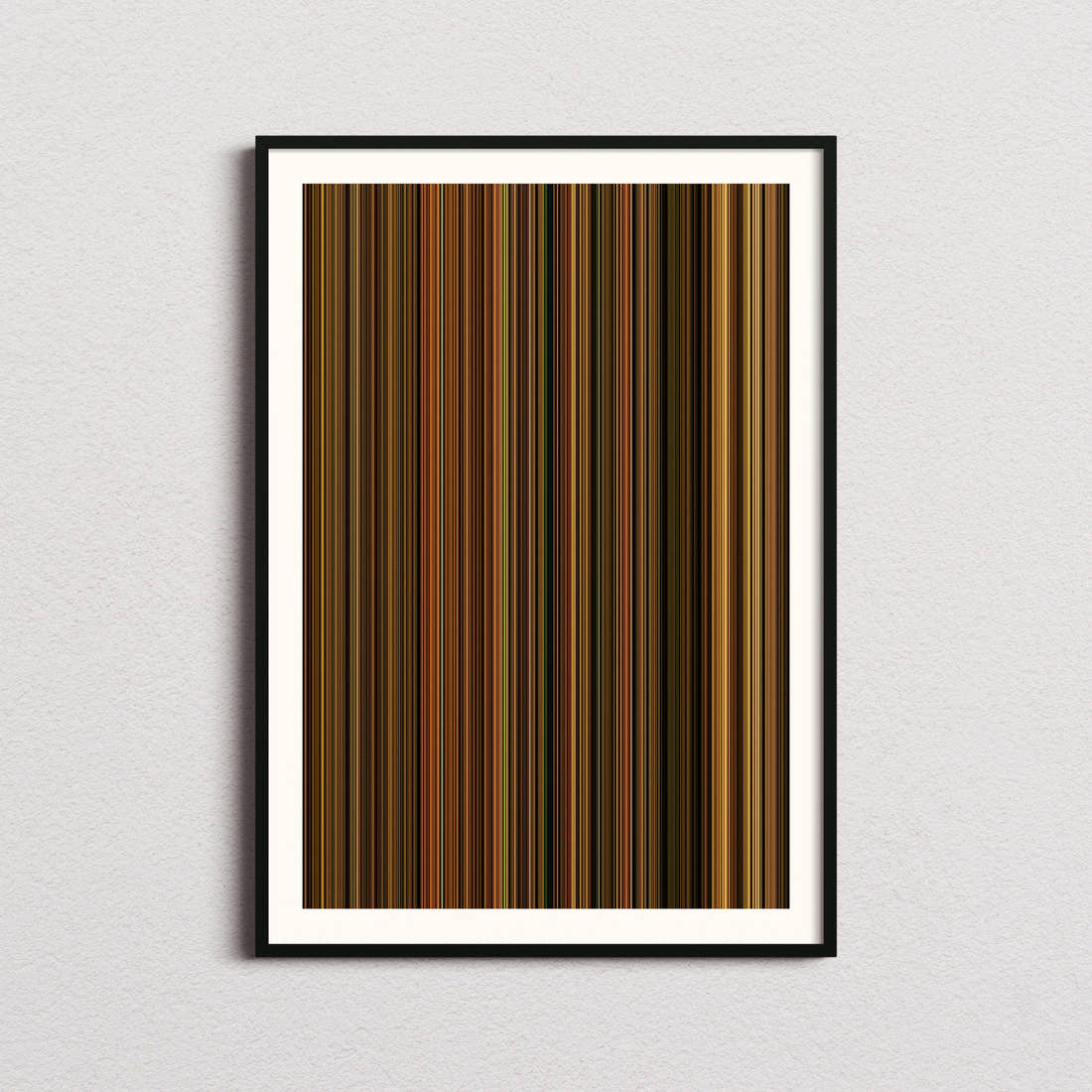 Delicatessen Movie Barcode Poster - Barcode Only