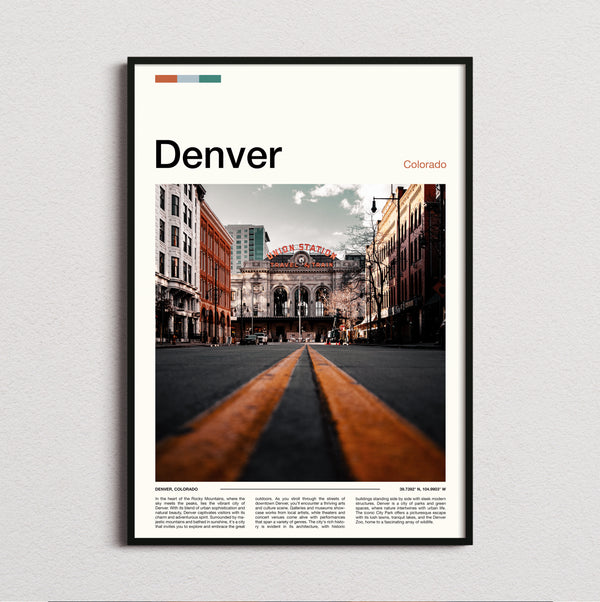 Denver - Union Station - Travel Print