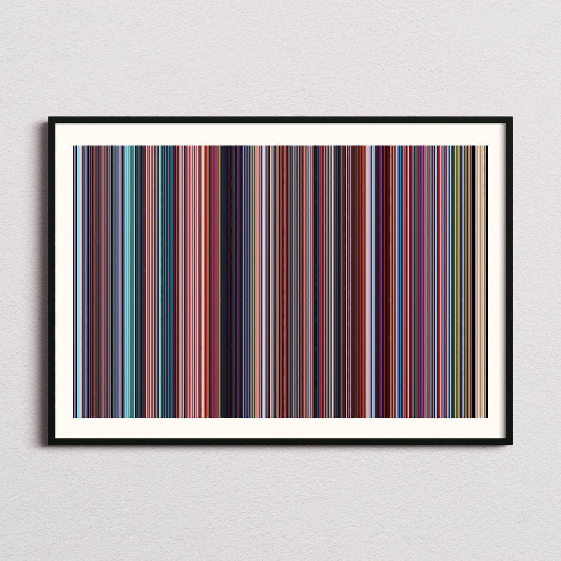 Despicable Me 2 Movie Barcode Poster - Barcode Only