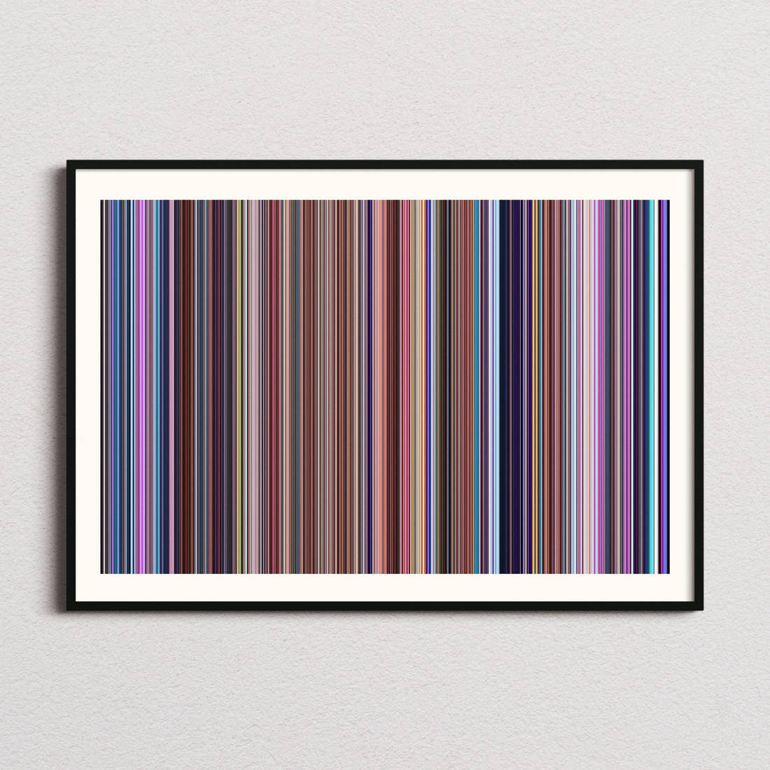Despicable Me 3 Movie Barcode Poster - Barcode Only