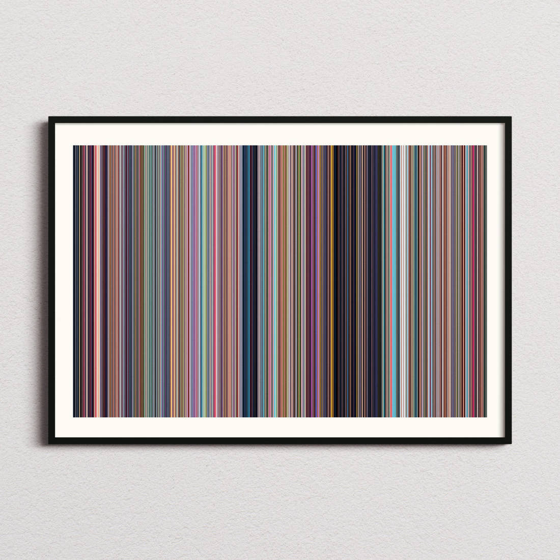 Despicable Me 4 Movie Barcode Poster - Barcode Only