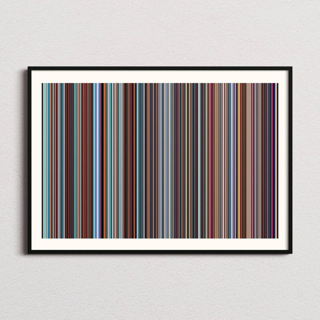 Despicable Me Movie Barcode Poster - Barcode Only