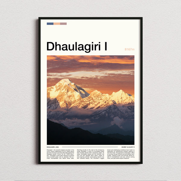 Dhaulagiri - Travel Print