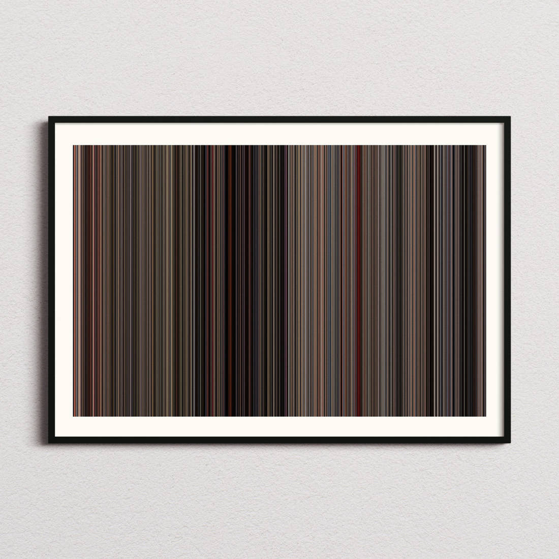 Dial M for Murder Movie Barcode Poster - Barcode Only