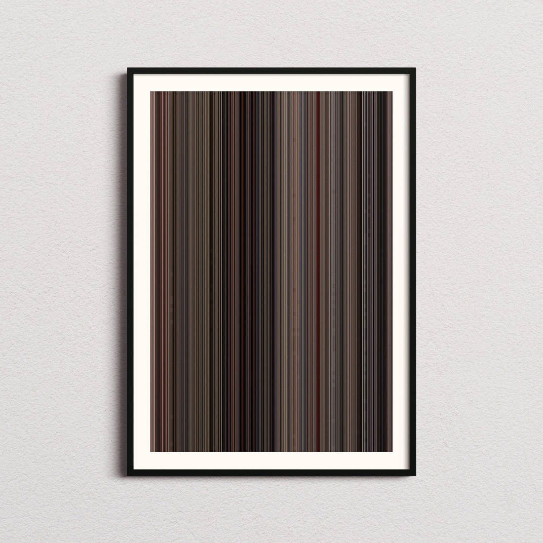 Dial M for Murder Movie Barcode Poster - Barcode Only