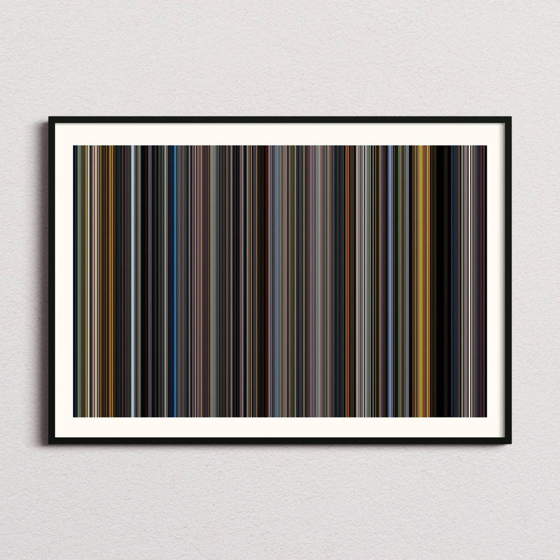 Diarios de Motocicleta Movie Barcode Poster - Barcode Only