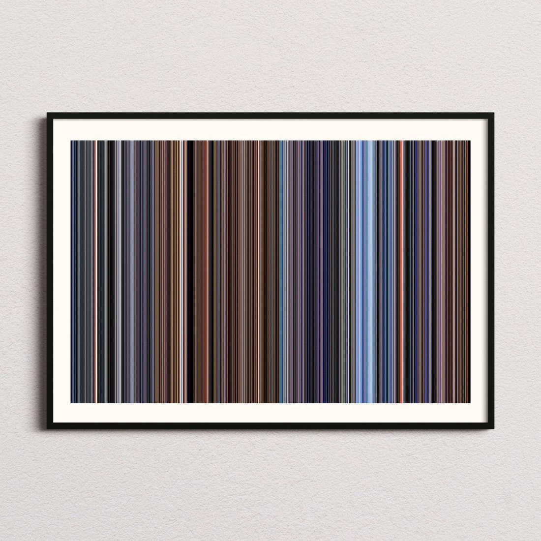 Die Another Day Movie Barcode Poster - Barcode Only