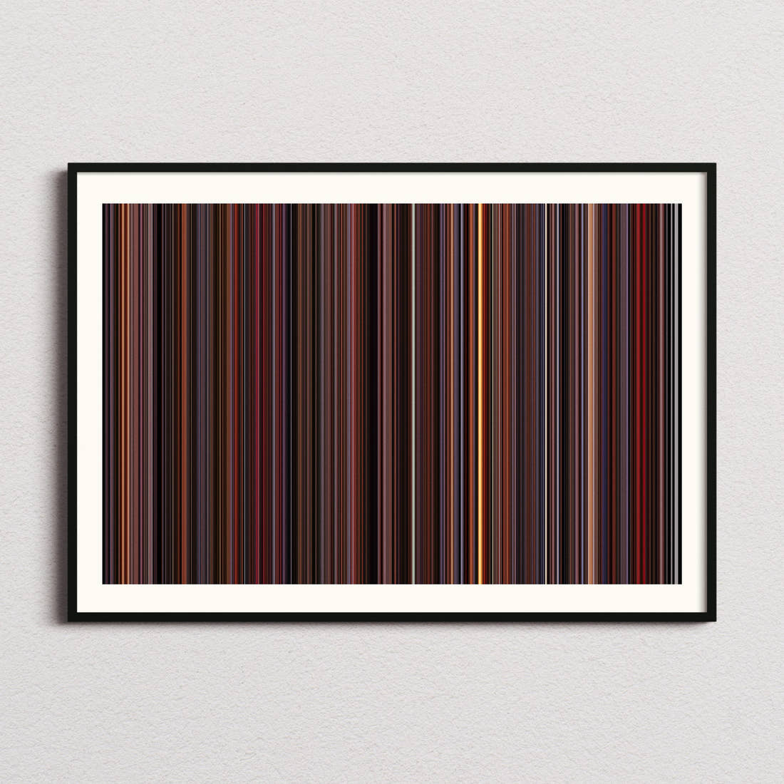 Die Hard 2 Movie Barcode Poster - Barcode Only