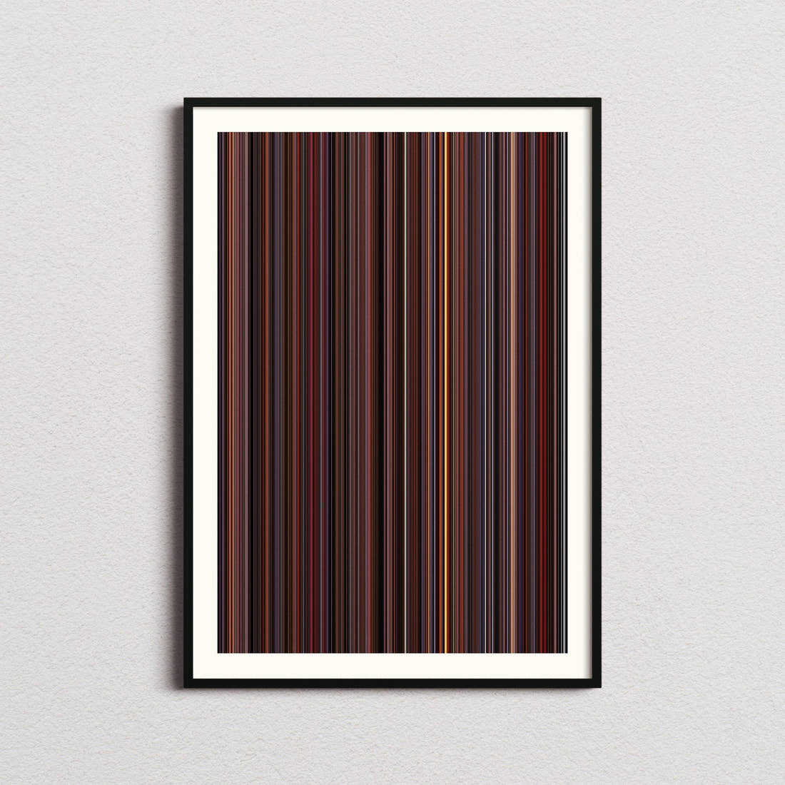 Die Hard 2 Movie Barcode Poster - Barcode Only