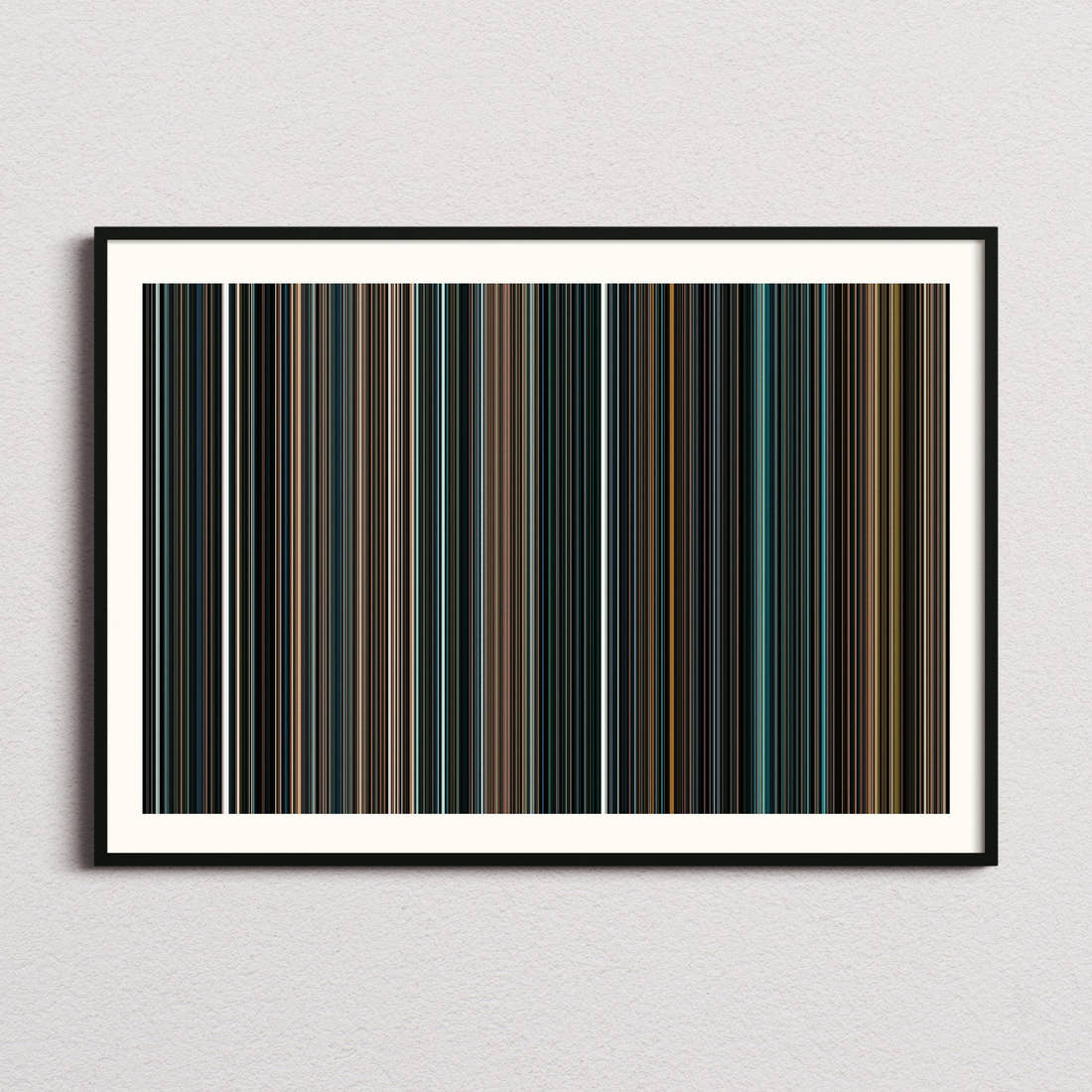 Die Hard 4.0 Movie Barcode Poster - Barcode Only