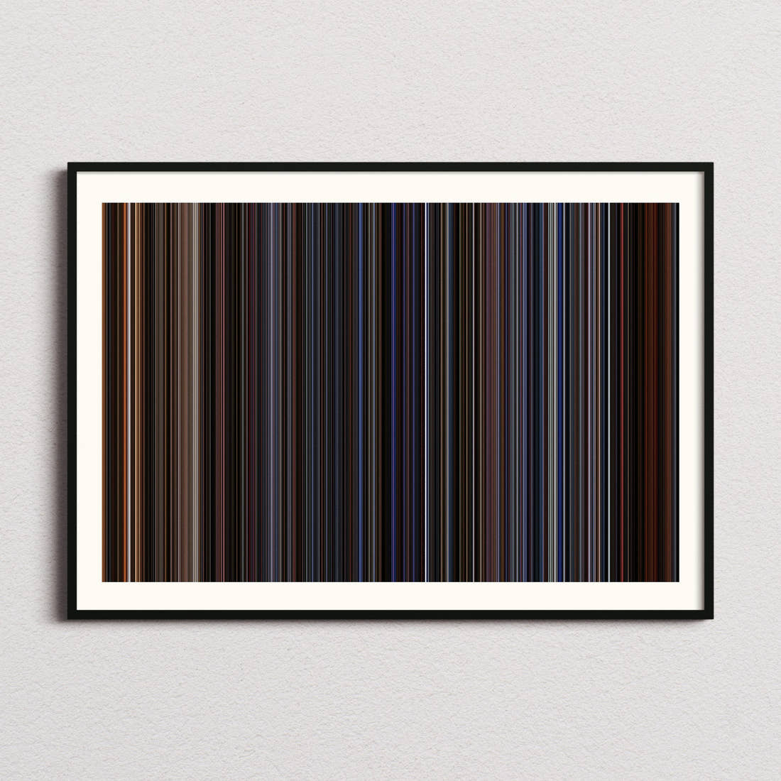 Die Hard Movie Barcode Poster - Barcode Only