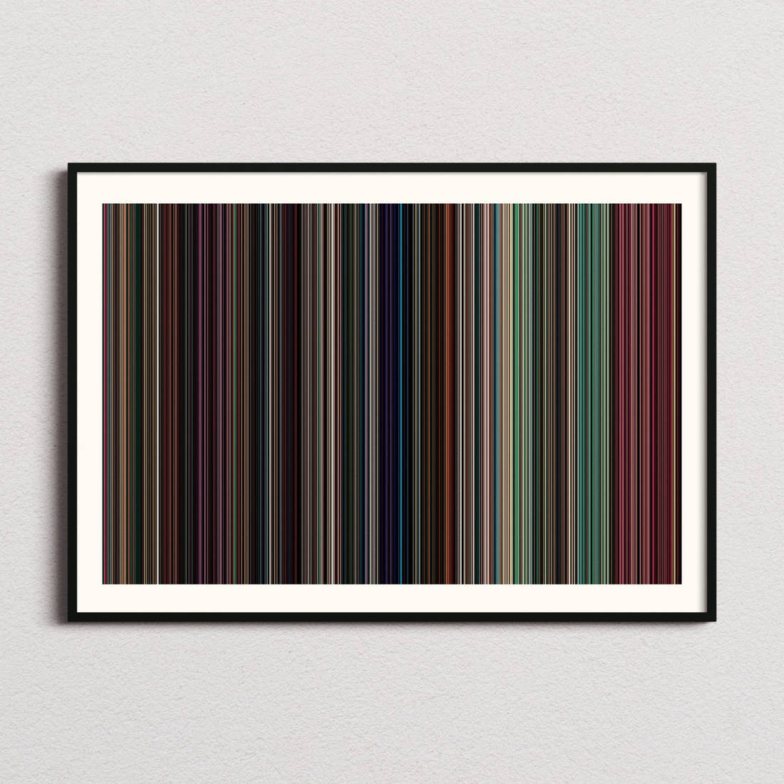 Dirty Dancing Movie Barcode Poster - Barcode Only