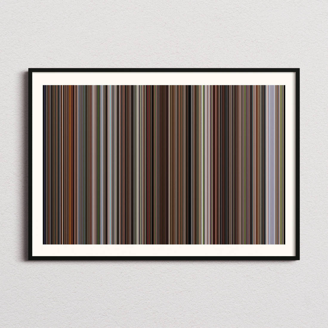 Dirty Rotten Scoundrels Movie Barcode Poster - Barcode Only