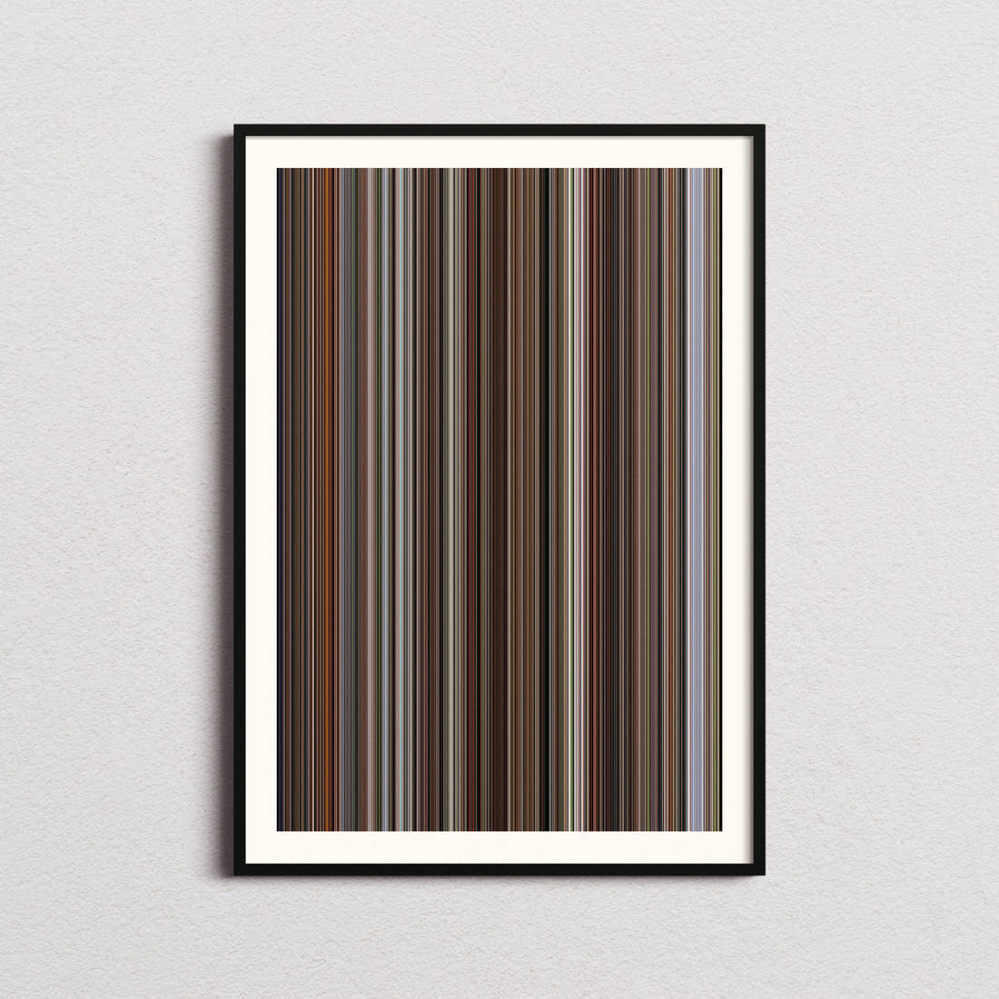 Dirty Rotten Scoundrels Movie Barcode Poster - Barcode Only