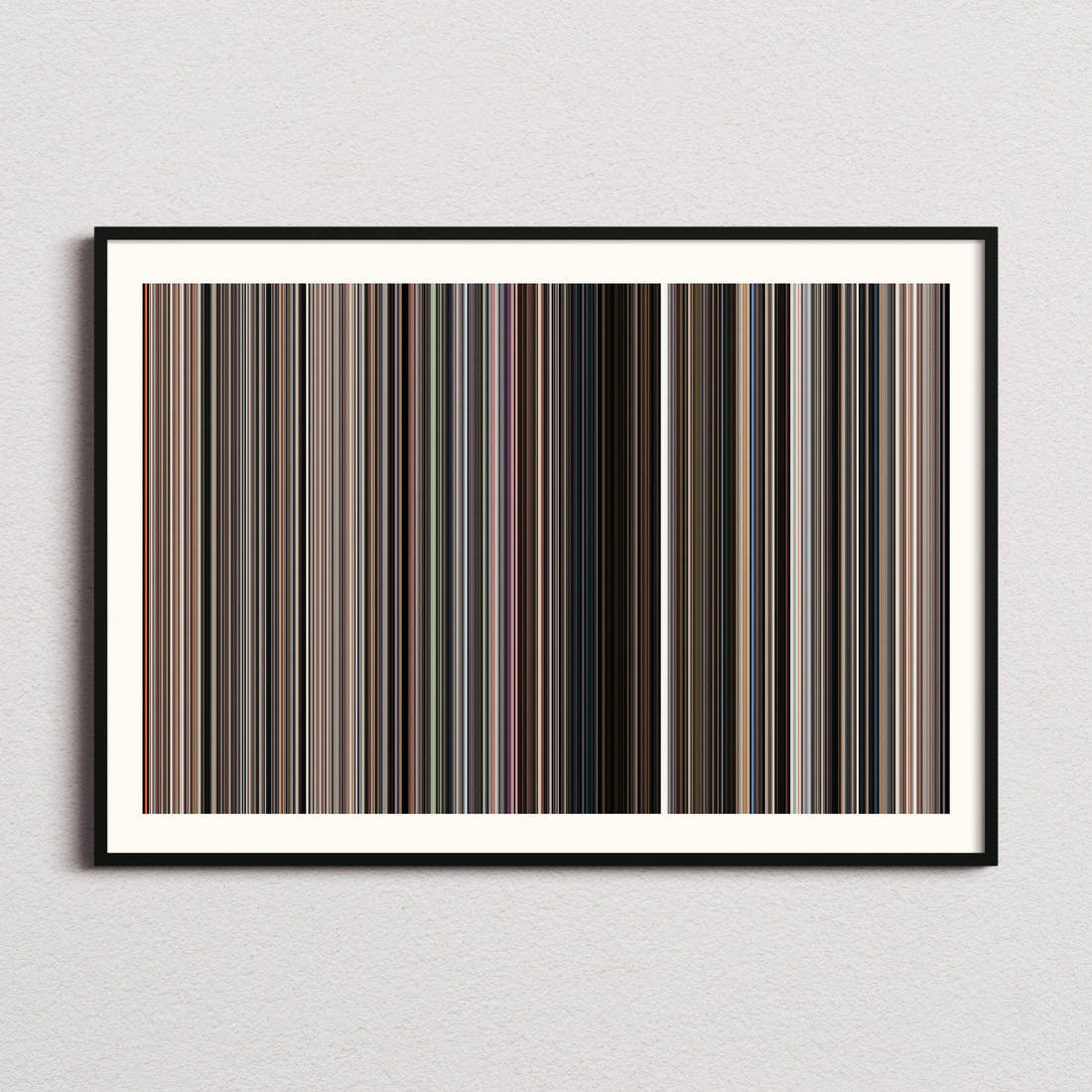 District 9 Movie Barcode Poster - Barcode Only