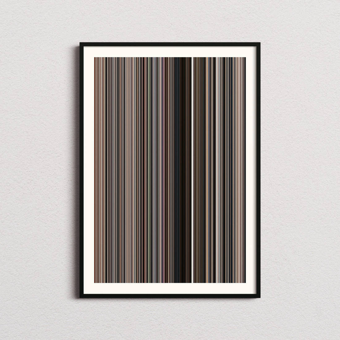 District 9 Movie Barcode Poster - Barcode Only