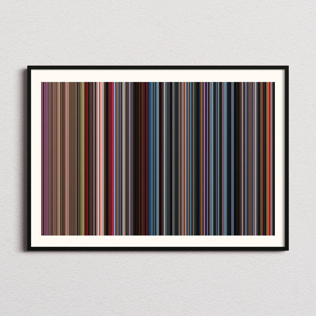 Doctor Strange in the Multiverse of Madness Movie Barcode Poster - Barcode Only