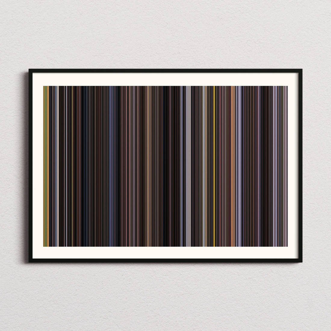 Doctor Zhivago Movie Barcode Poster - Barcode Only