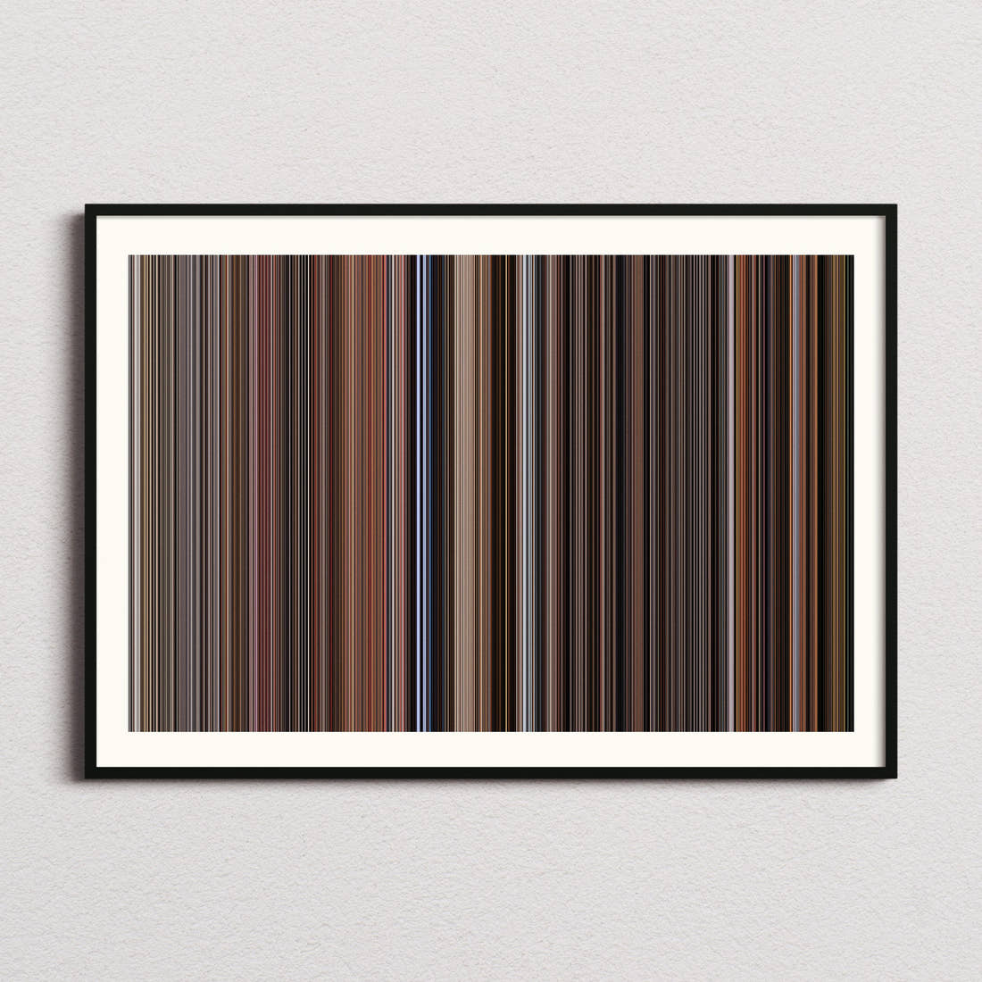 Dodes'ka-den Movie Barcode Poster - Barcode Only