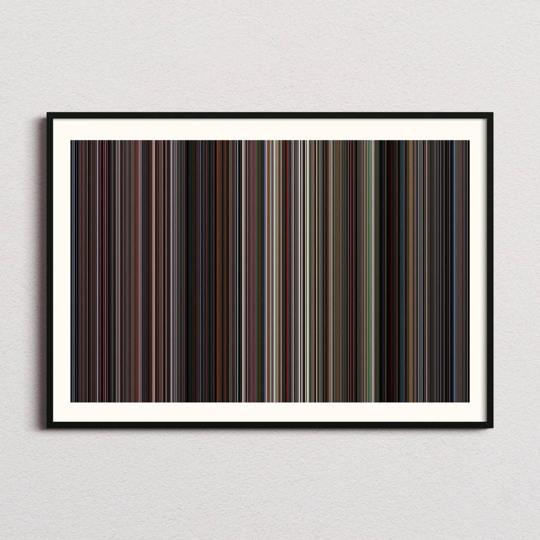 Donnie Brasco Movie Barcode Poster - Barcode Only