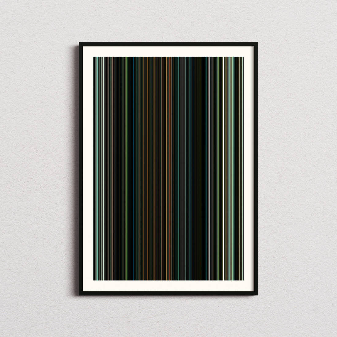 Don't Breathe Movie Barcode Poster - Barcode Only