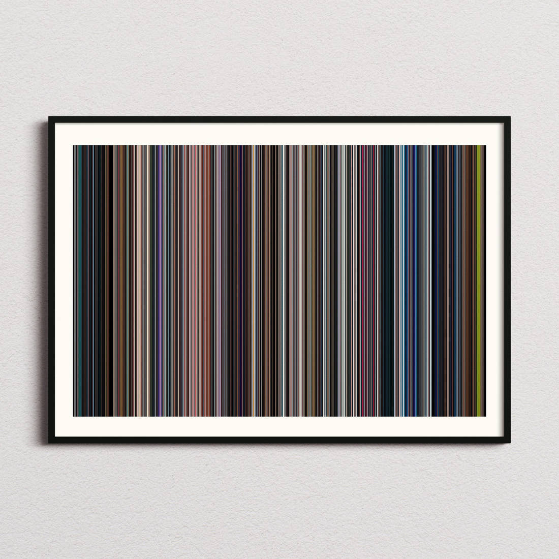 Dont Look Up Movie Barcode Poster - Barcode Only