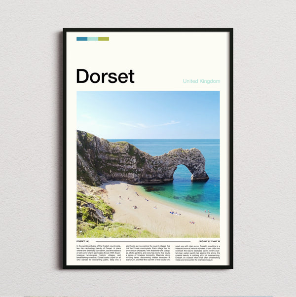 Dorset - Durdle Door In Summer - Travel Print