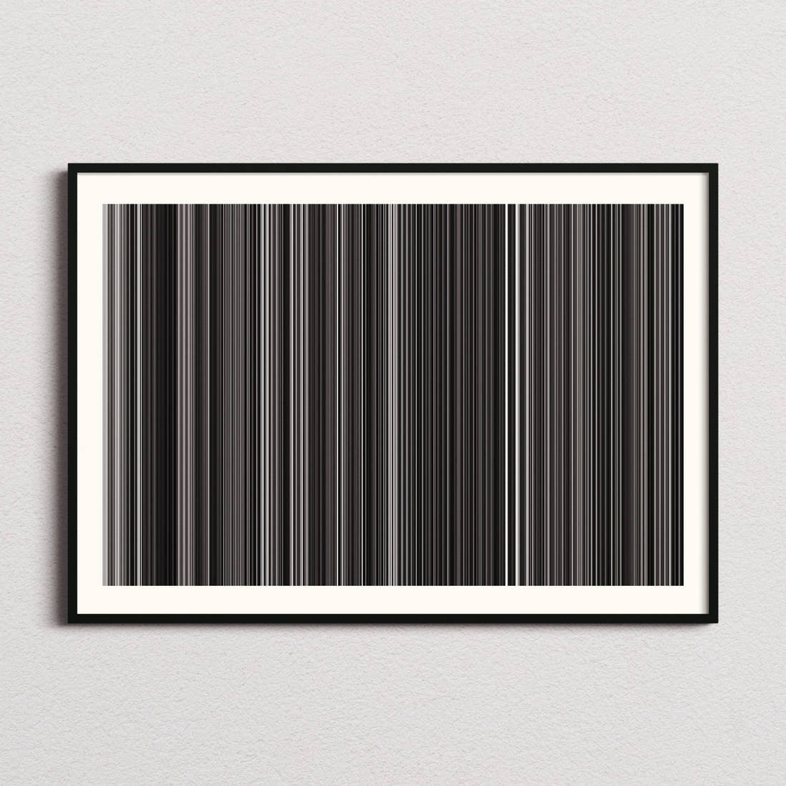 Dr. Strangelove Movie Barcode Poster - Barcode Only
