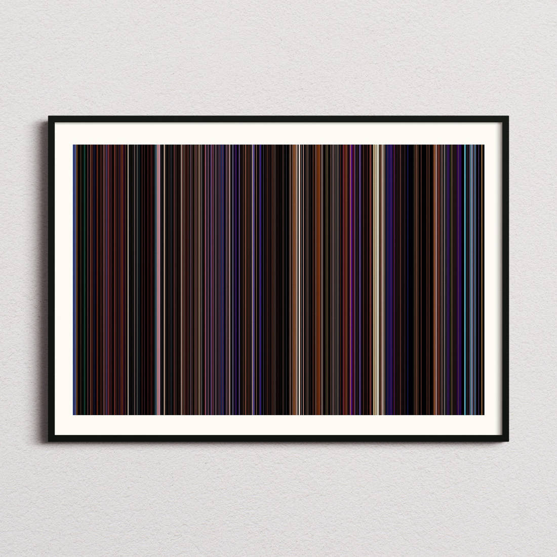 Dreamgirls Movie Barcode Poster - Barcode Only
