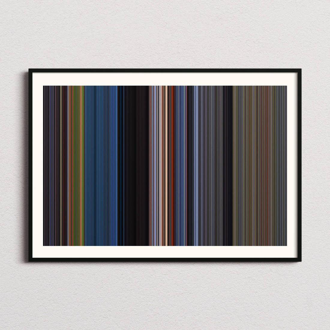 Dreams Movie Barcode Poster - Barcode Only