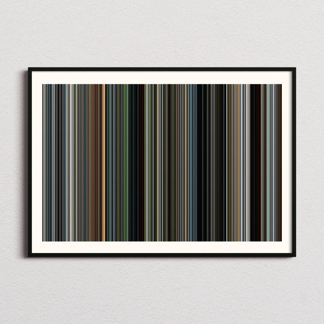 Due Date Movie Barcode Poster - Barcode Only