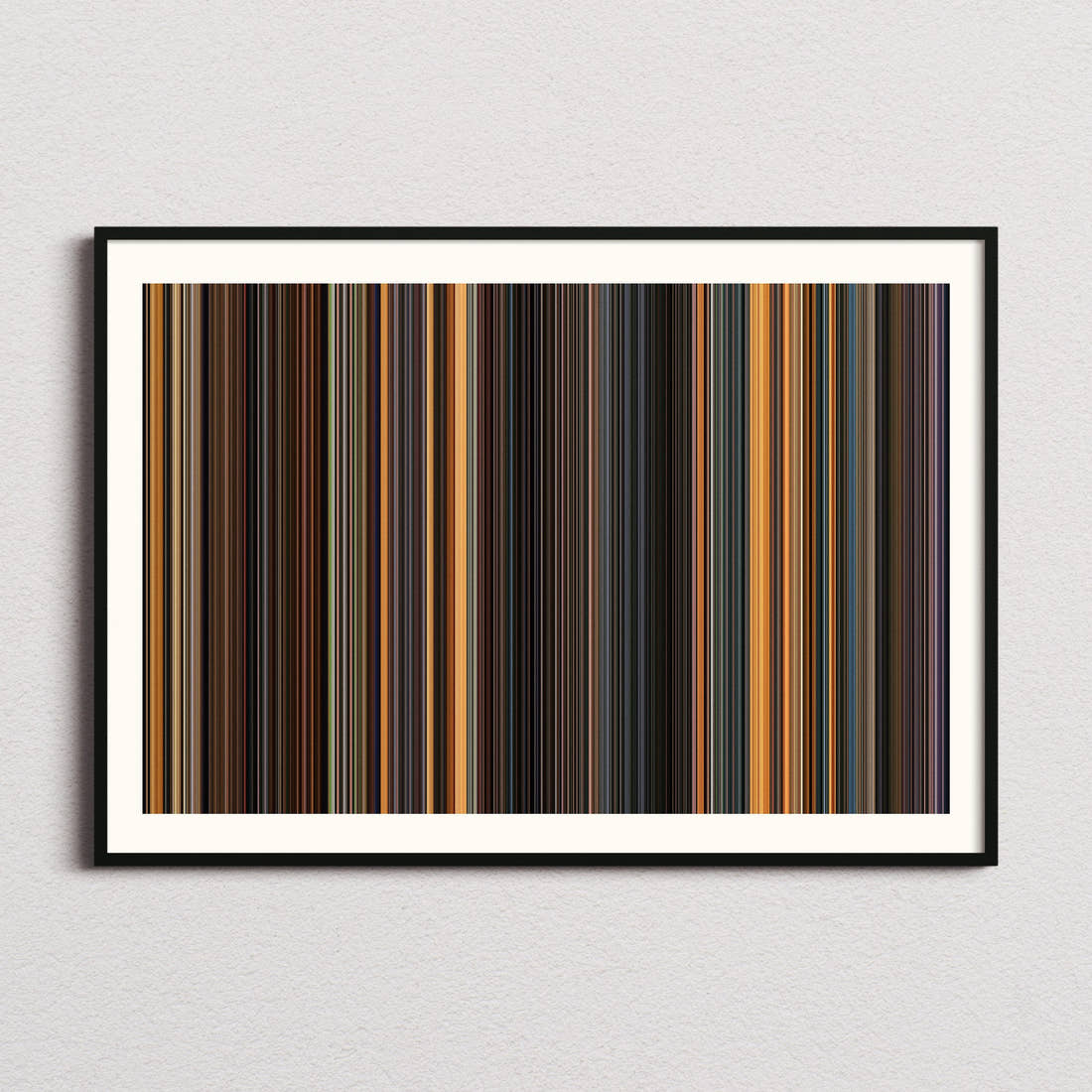 Dune 1984 Movie Barcode Poster - Barcode Only