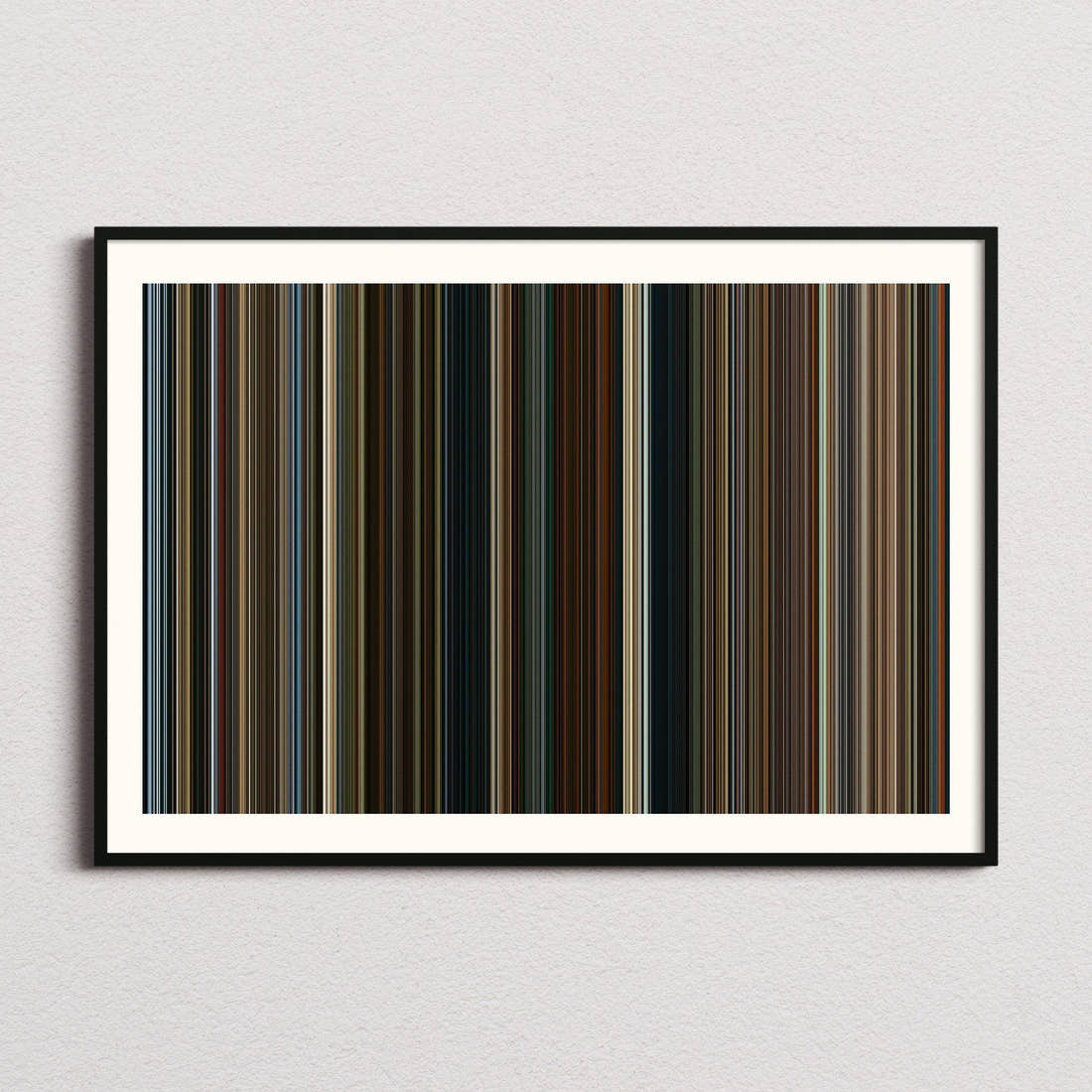 Dungeons and Dragons Honor Among Thieves Movie Barcode Poster - Barcode Only
