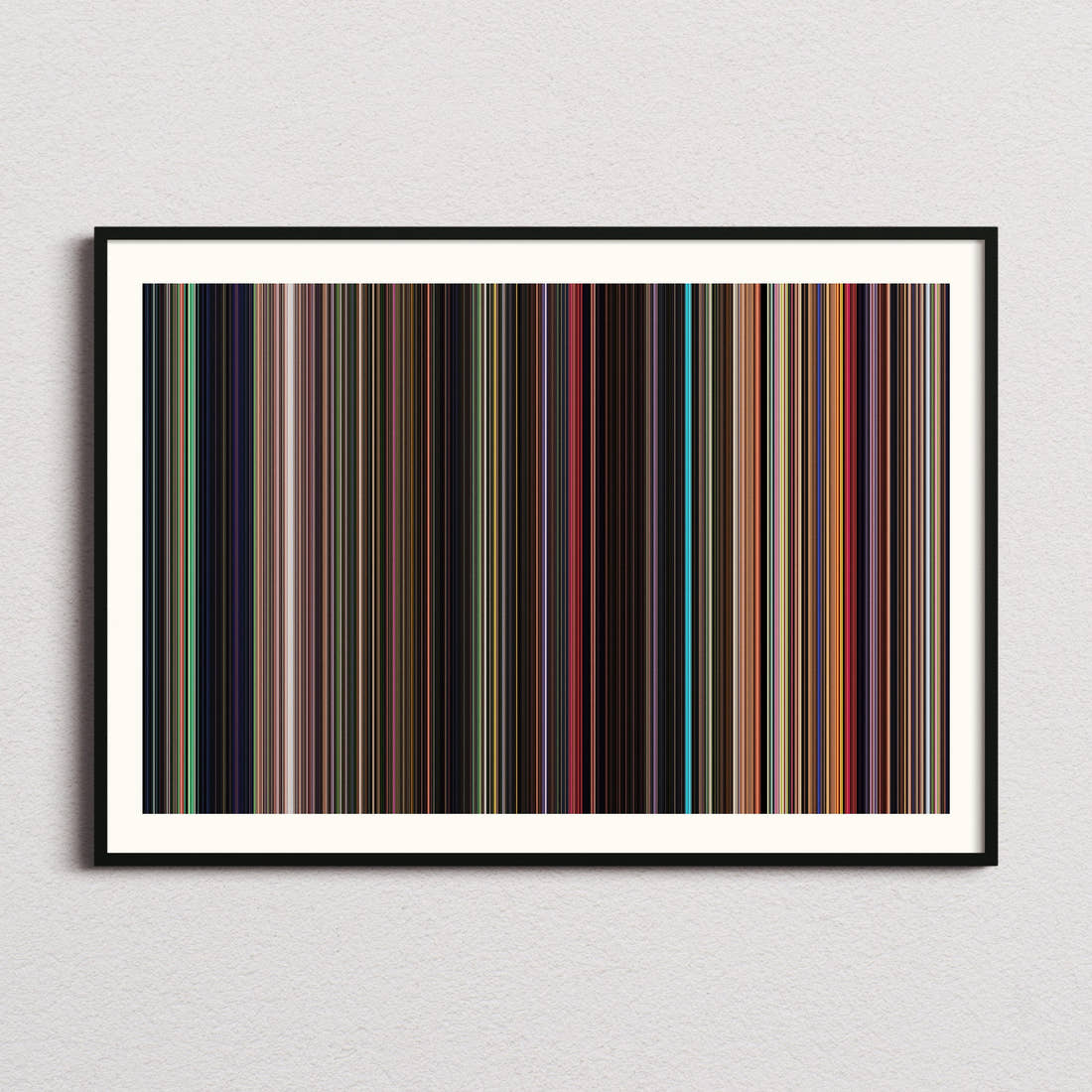 Earwig and the Witch Movie Barcode Poster - Barcode Only