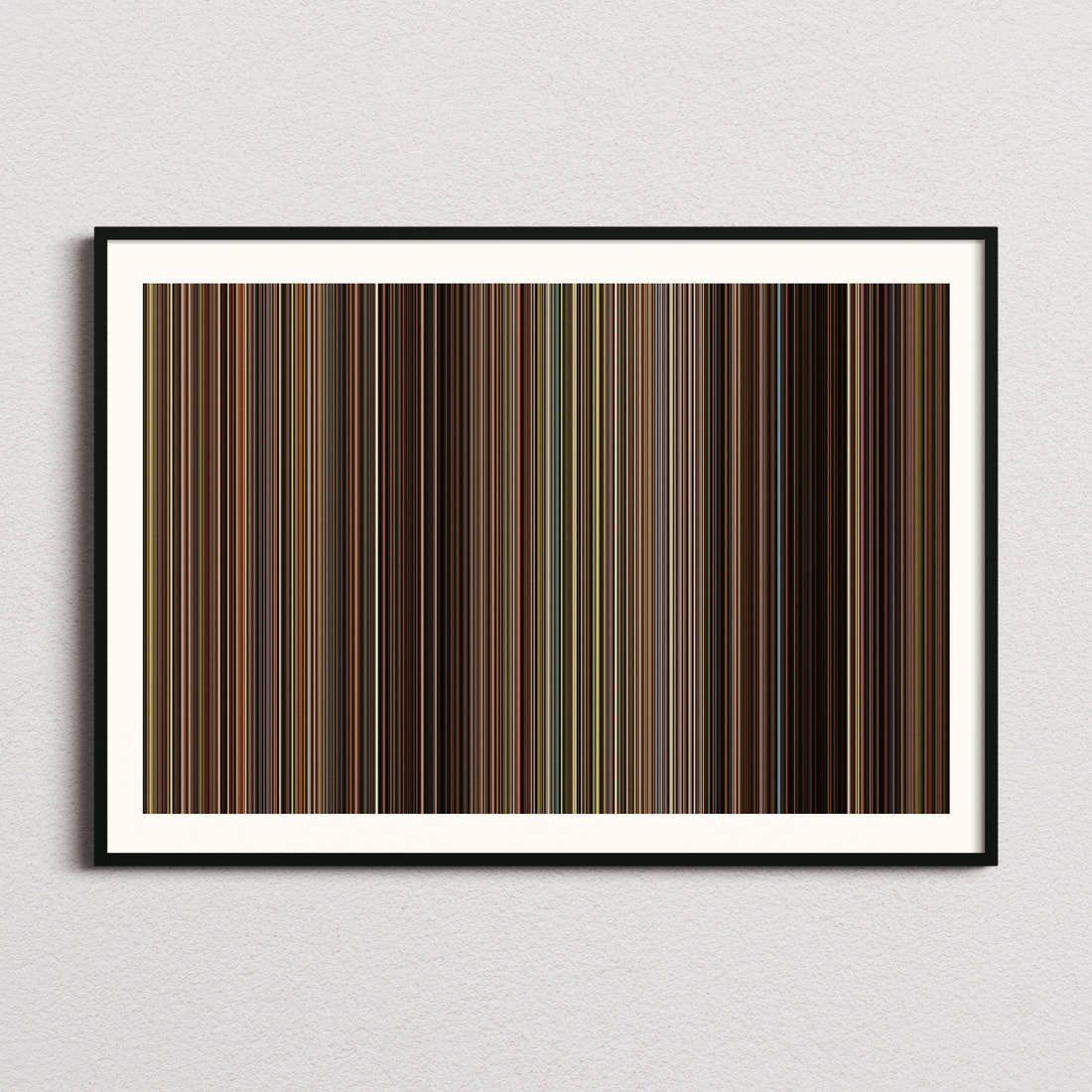 Easy A Movie Barcode Poster - Barcode Only