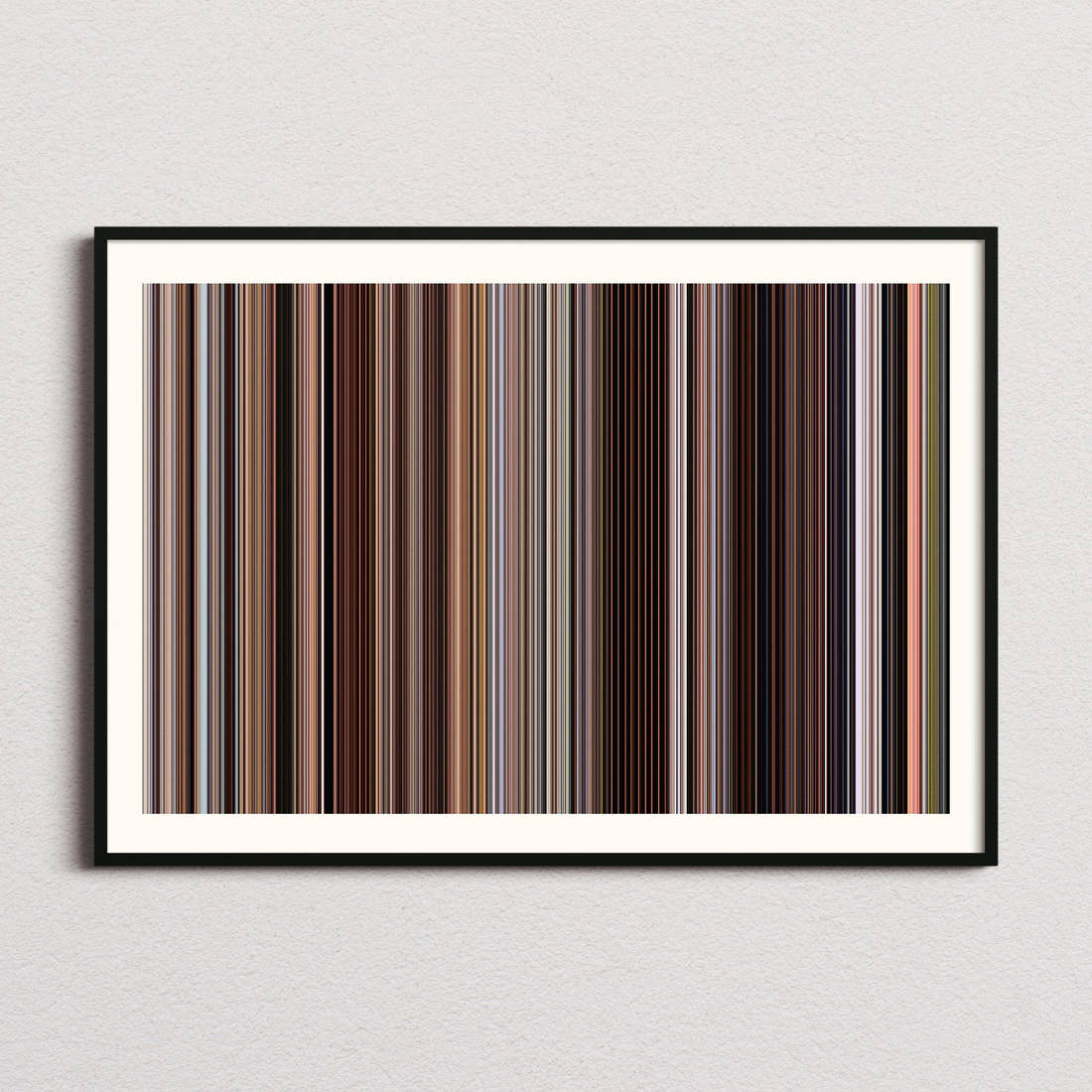 Easy Rider Movie Barcode Poster - Barcode Only