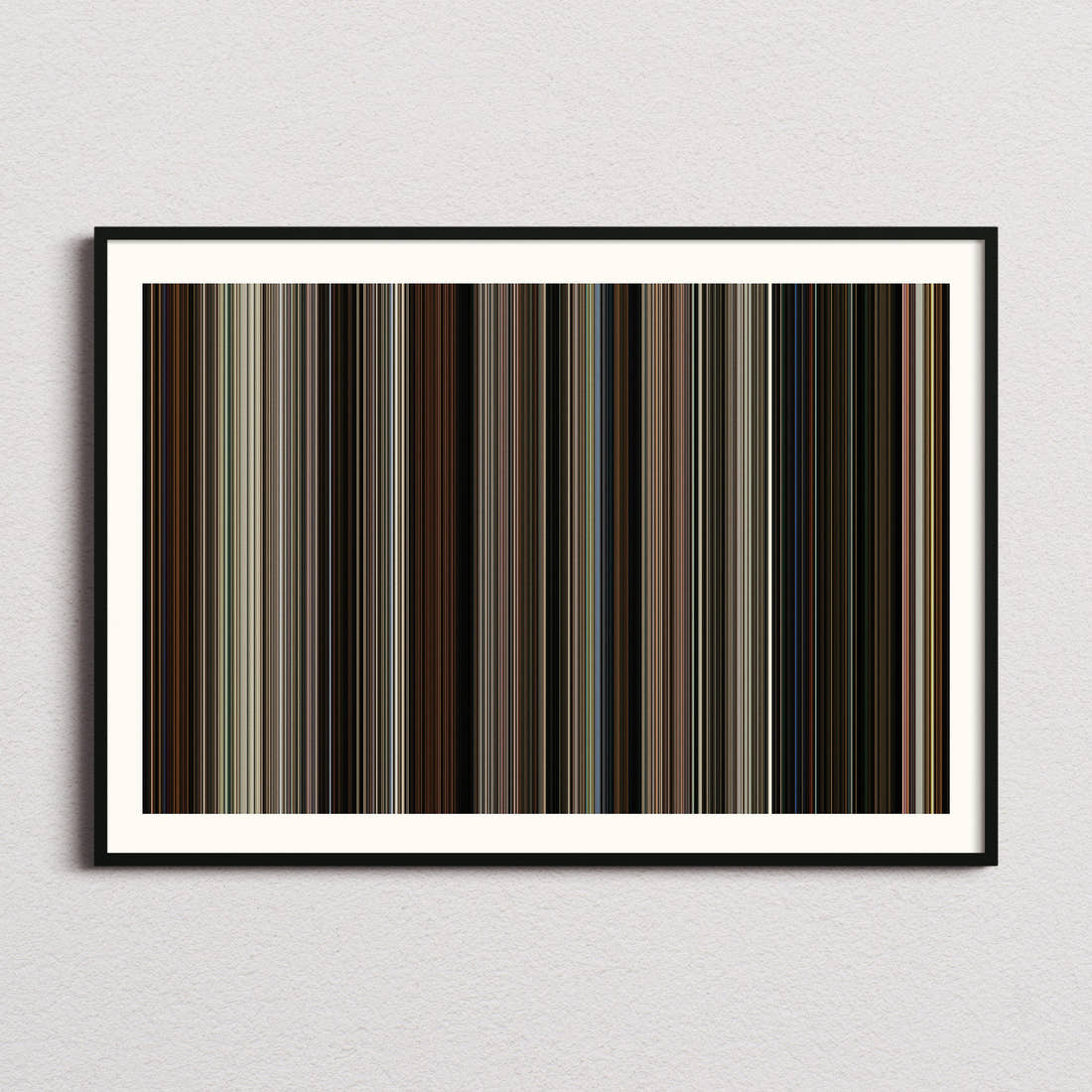 Eddington Movie Barcode Poster - Barcode Only