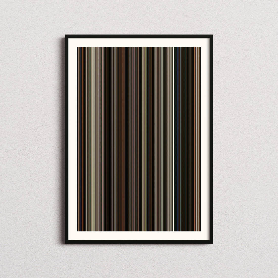 Eddington Movie Barcode Poster - Barcode Only