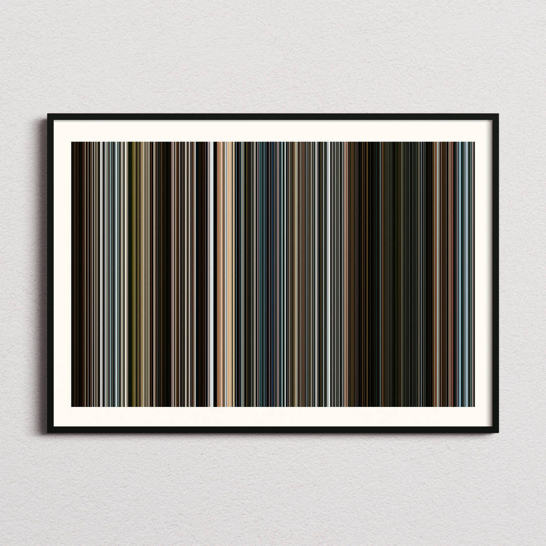 El Camino: A Breaking Bad Movie Movie Barcode Poster - Barcode Only