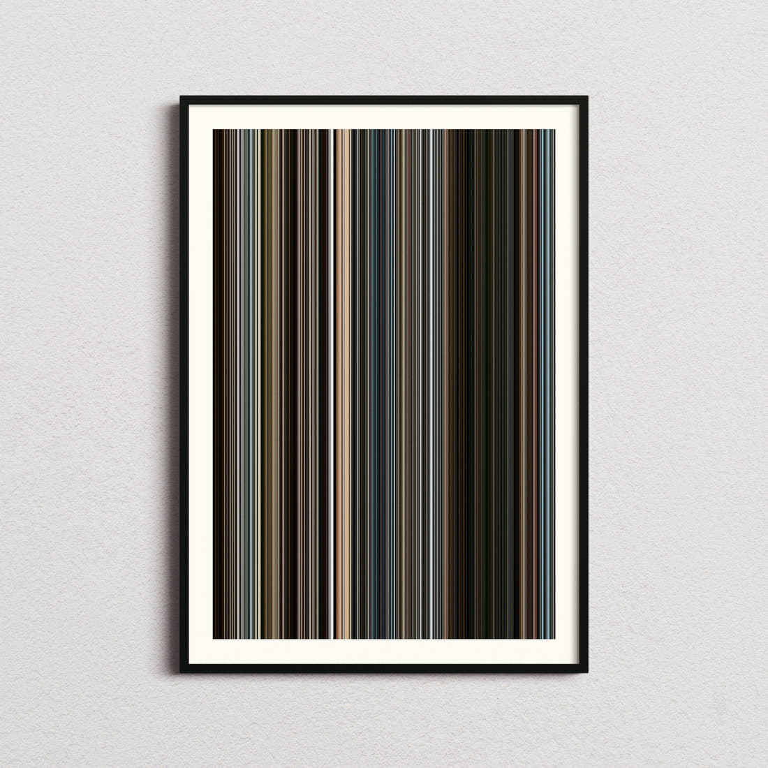 El Camino: A Breaking Bad Movie Movie Barcode Poster - Barcode Only