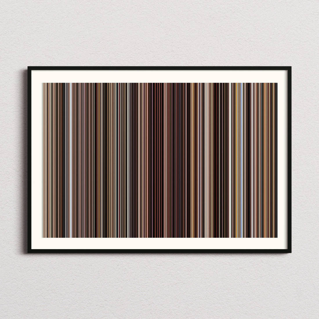 El Mariachi Movie Barcode Poster - Barcode Only